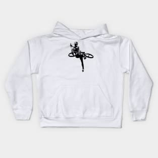 Freestyle bmx / Swiss Artwork Photography Kids Hoodie